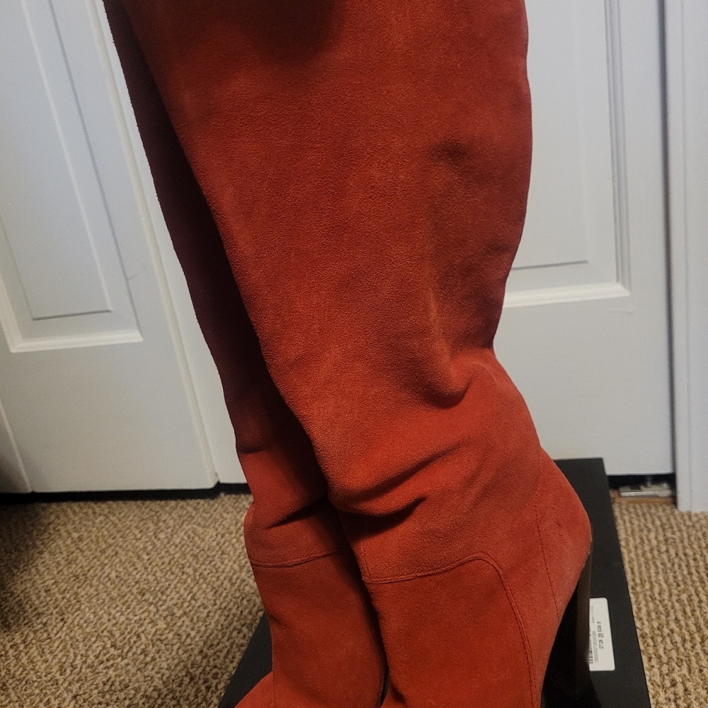 Colin Stuart Suede Boots 9 - Picture 3 of 8